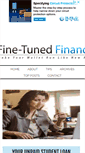 Mobile Screenshot of finetunedfinances.com